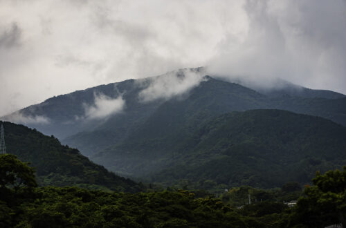 Berglandschaft in Japan, eine tolle Landschaft zum Fotografieren